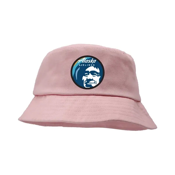 Pink color option for Seeker Bucket Hat, Patch   Full Color Digital