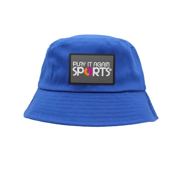 Royal Blue color option for Seeker Bucket Hat, Patch   Full Color Digital