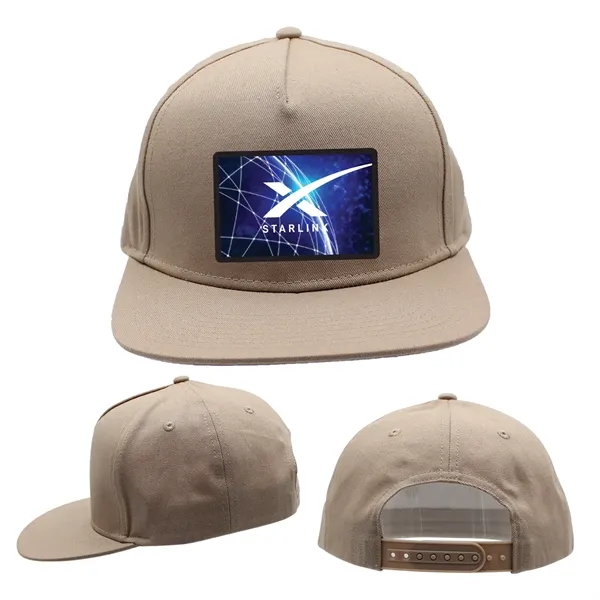 Khaki color option for The '67 Snapback, Patch   Full Color Digital