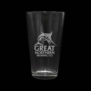 Photo of 16 Oz. Pint Glass, Laser, Premium