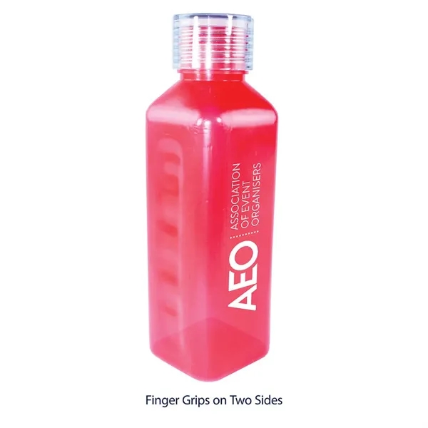 Transparent Red color option for 24 Oz. Classic Edge Bottle With Standard Lid