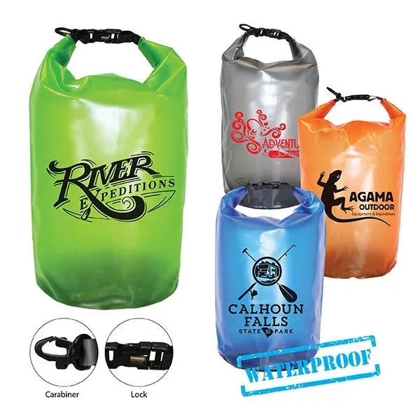 Translucent Black color option for Otaria™ Translucent 10 Liter Dry Bag