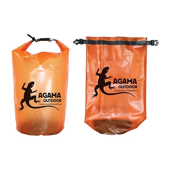 Translucent Orange color option for Otaria™ Translucent 10 Liter Dry Bag