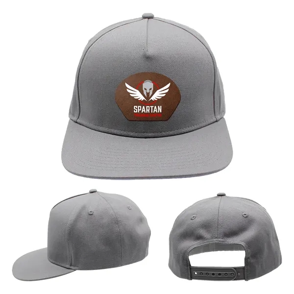 Gray color option for The '67 Snapback, Leather Patch   Full Color Digital