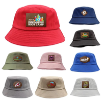 Seeker Bucket Hat, Leather Patch   Full Color Digital