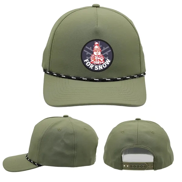 Army Green color option for Performance Rope Hat, Patch   Full Color Digital