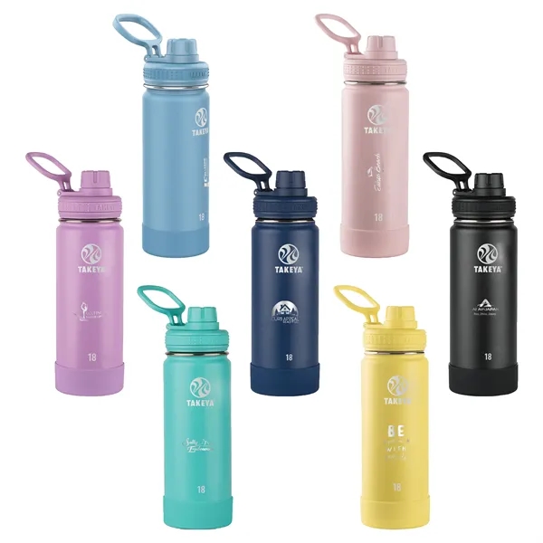 Extra color option for Takeya® 18 Oz. Actives With Spout Lid, Laser, Standard