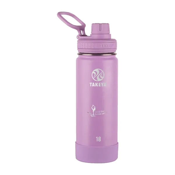 Lilac color option for Takeya® 18 Oz. Actives With Spout Lid, Laser, Standard