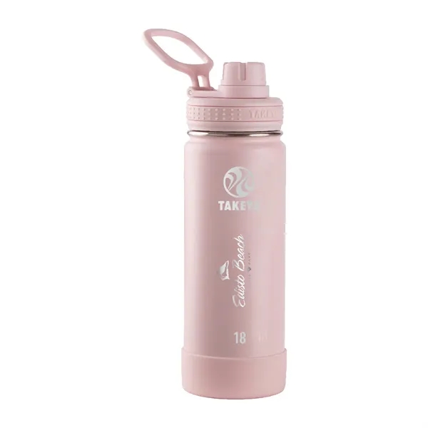 Blush color option for Takeya® 18 Oz. Actives With Spout Lid, Laser, Premium