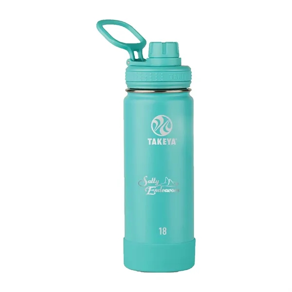 Teal color option for Takeya® 18 Oz. Actives With Spout Lid, Laser, Premium