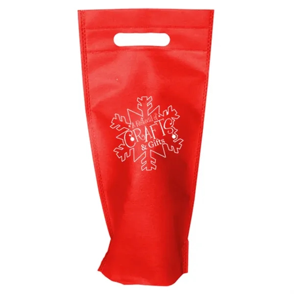 Red color option for Thrifty Single Bottle Wine Bag