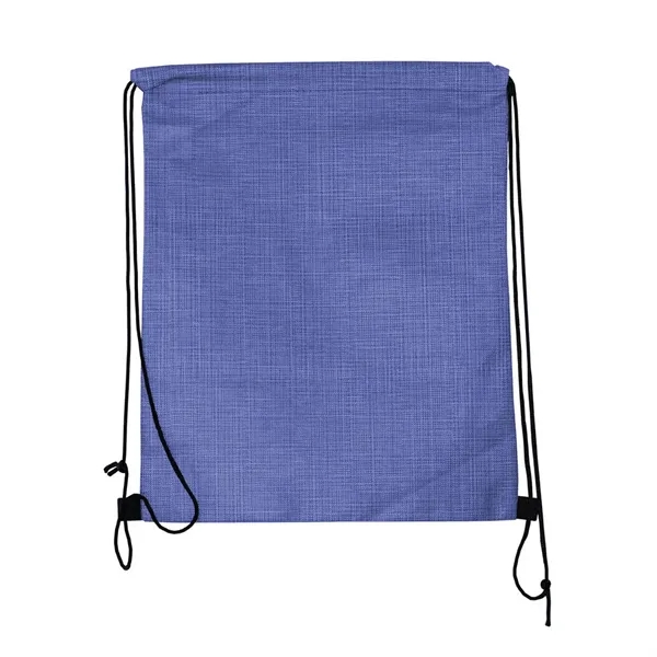 Blue color option for Blank, Criss Cross Nw Drawstring Backpack