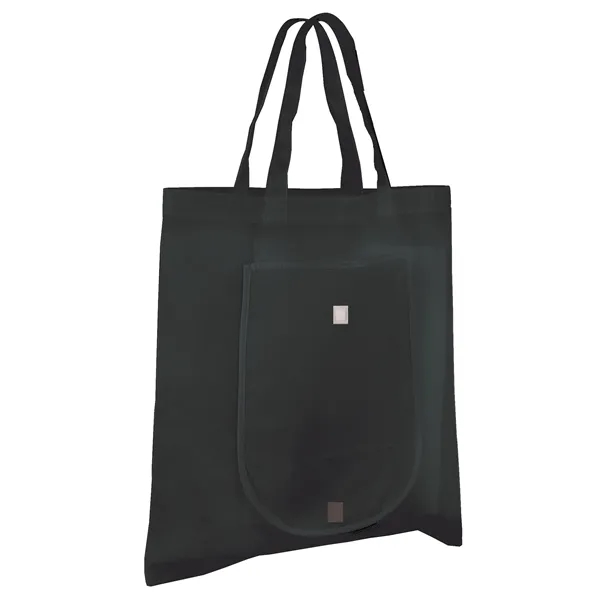 Black color option for Blank, Nw Fold 'N Go Tote Bag