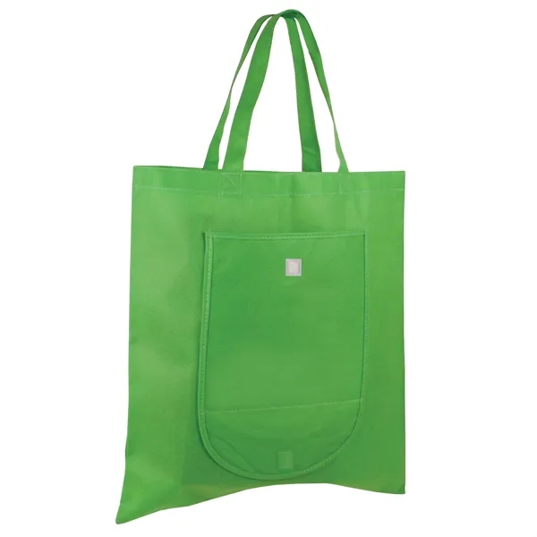 Lime Green color option for Blank, Nw Fold 'N Go Tote Bag