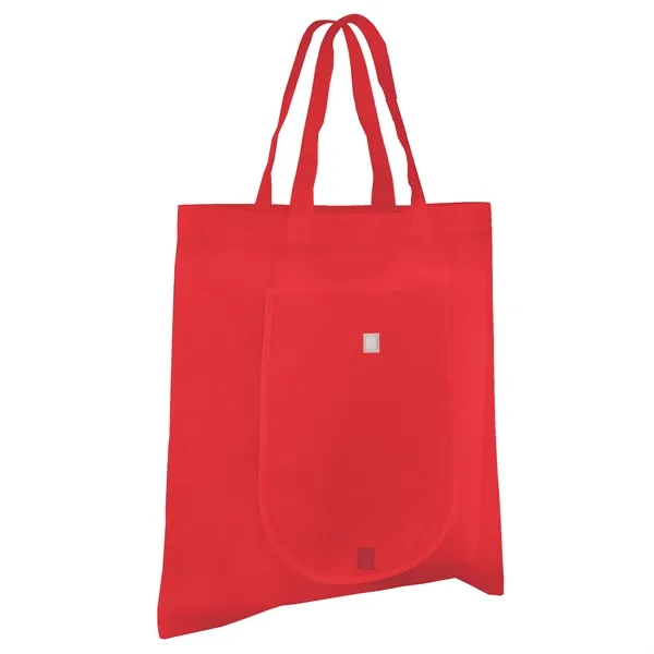 Red color option for Blank, Nw Fold 'N Go Tote Bag