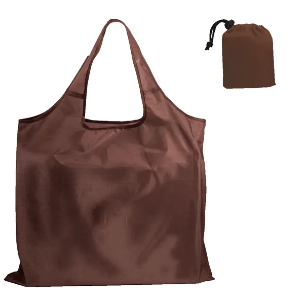 Coco Brown color option for Blank, Rpet Fold Away Carryall