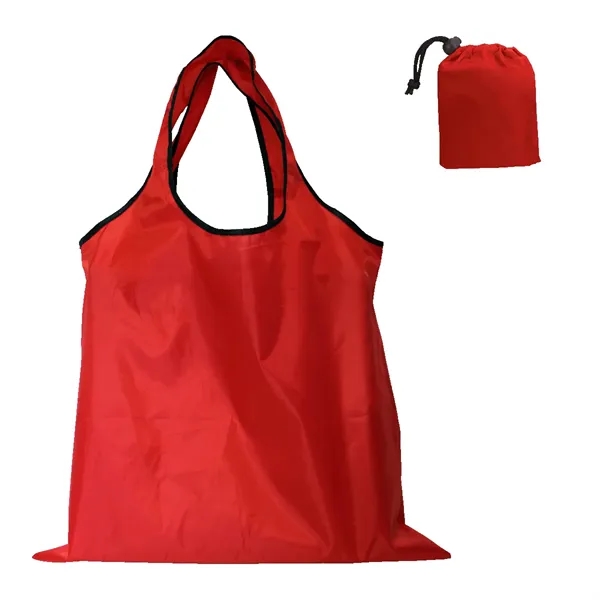 Red color option for Blank, Rpet Fold Away Carryall