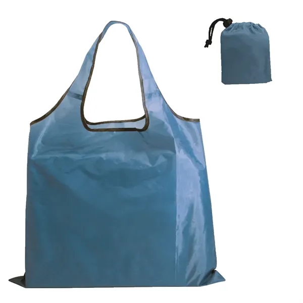 Steel Blue color option for Blank, Rpet Fold Away Carryall