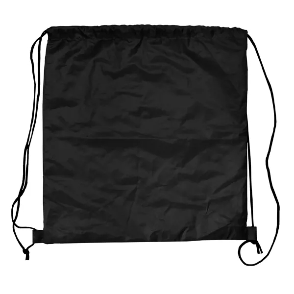 Black color option for Blank, Rpet Drawstring Backpack
