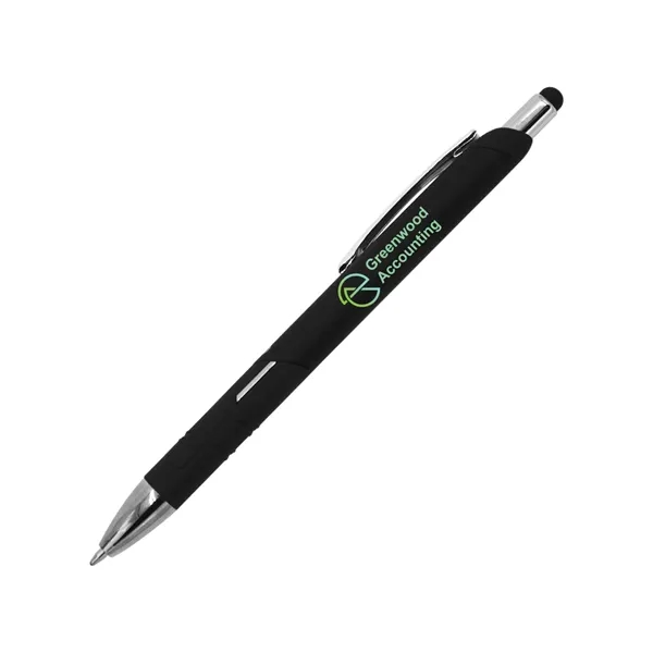 Black color option for Tap Recycled Pen/Stylus, Full Color Digital