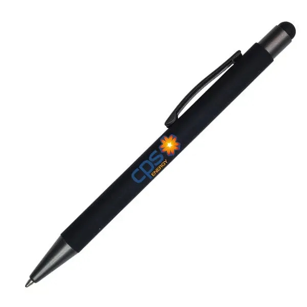 Black color option for Halcyon® Metal Pen/Stylus, Full Color Digital