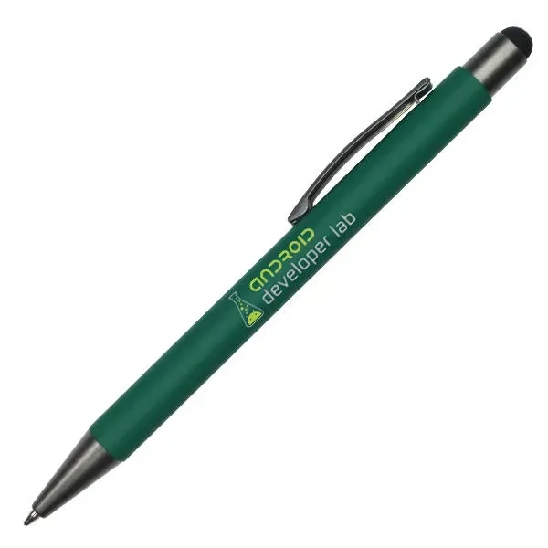 Dark Green color option for Halcyon® Metal Pen/Stylus, Full Color Digital