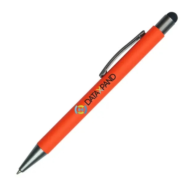 Orange color option for Halcyon® Metal Pen/Stylus, Full Color Digital
