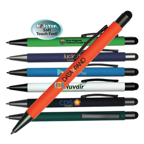 Main photo of Halcyon® Metal Pen/Stylus, Full Color Digital