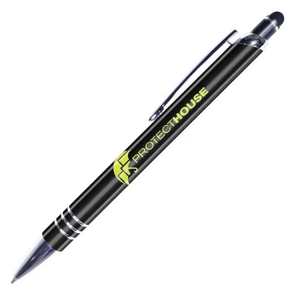 Black color option for Halcyon® Vortex Metal Pen/Stylus
