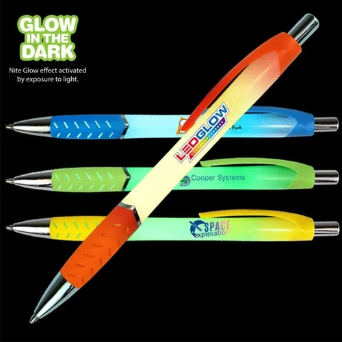Main photo of Nite Glow Grip Pen, Full Color Digital