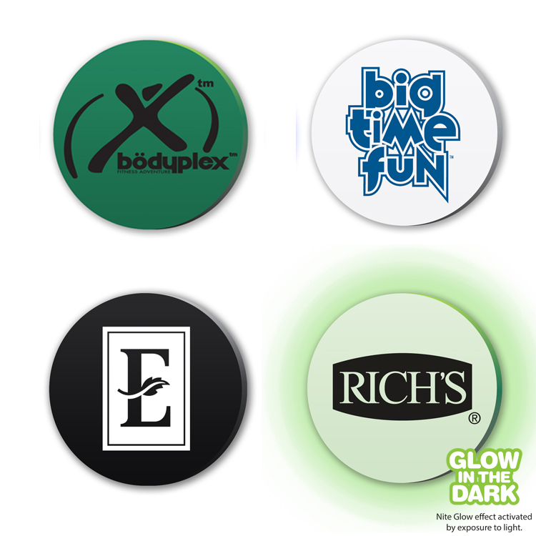 Nite Glow color option for Plastic Token