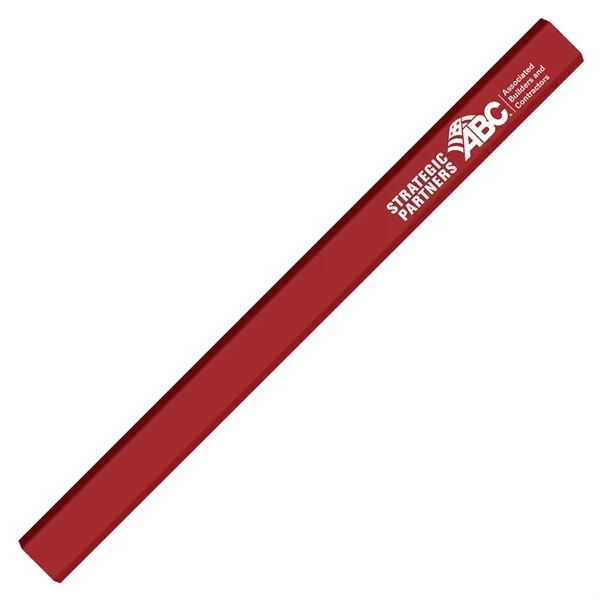 Red color option for Matte Carpenter Pencil
