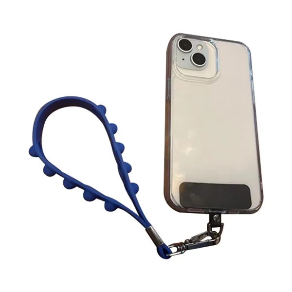 Blue color option for Stress Pop Wristlet Phone Holder