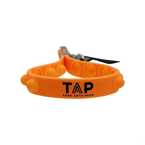 Orange color option for Stress Pop Wristlet Phone Holder