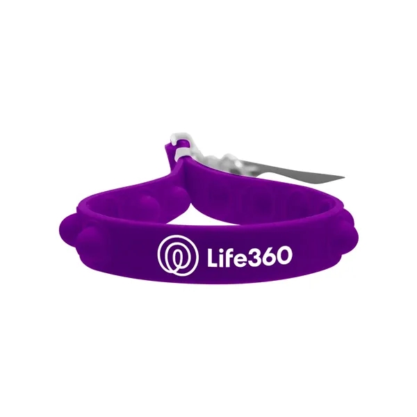 Purple color option for Stress Pop Wristlet Phone Holder