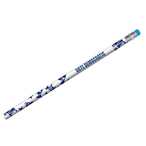 Main photo of Political Foil Pencil   Democrat
