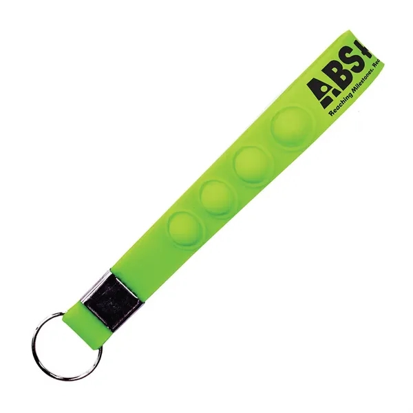 Lime Green color option for Stress Pop Wristlet Key Chain
