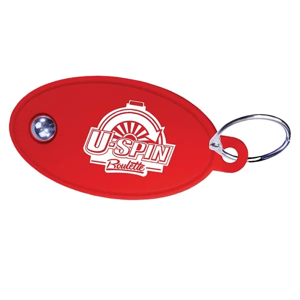 Red color option for Halcyon® Roll It Key Tag
