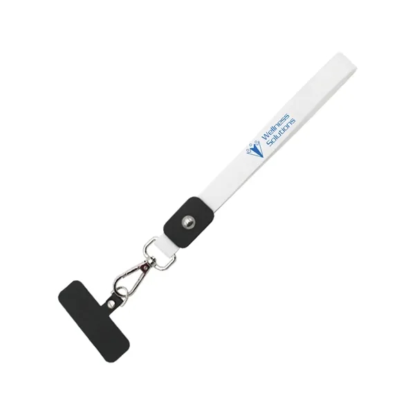 White color option for Rollerball Wristlet Phone Holder