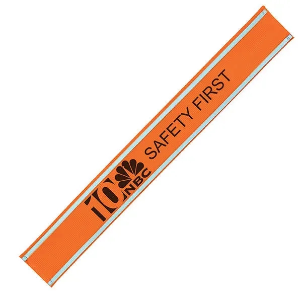 Orange color option for Nylon Reflective Snap Band