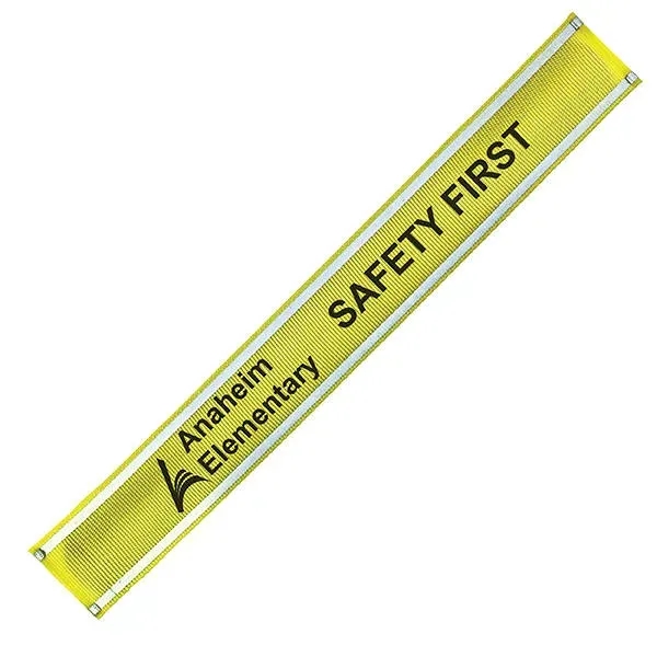 Yellow color option for Nylon Reflective Snap Band