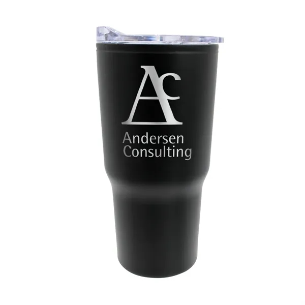 Black color option for 20 Oz. Ares Recycled Tumbler, Laser, Premium