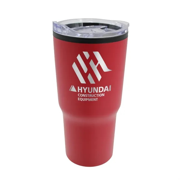 Red color option for 20 Oz. Ares Recycled Tumbler, Laser, Premium