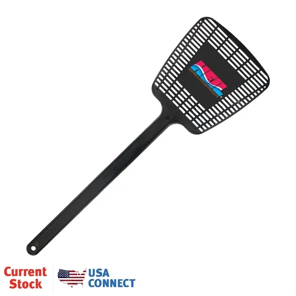 Black color option for Micro Halt™ Mega Fly Swatter, Full Color Digital