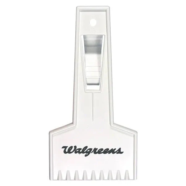 White color option for Small Ice Scraper With Visor Clip
