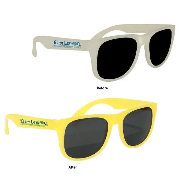 Frosted To Yellow color option for Sun Fun Sunglasses