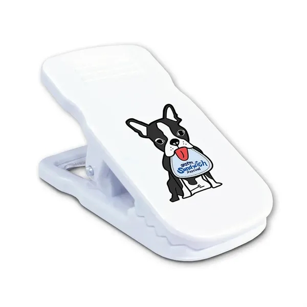 White color option for Magnetic Bottle Opener/Bag Clip, Full Color Digital