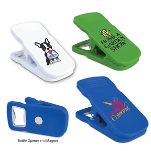 Photo of Magnetic Bottle Opener/Bag Clip, Full Color Digital