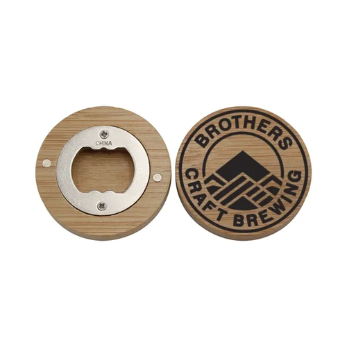 Main photo of Bamboo Magnetic Bottle Opener