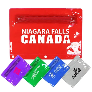 Photo of Premium Vinyl Zippered Pack, Translucent Colors